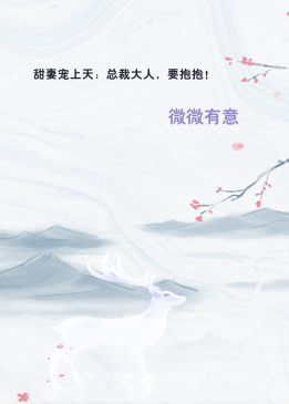 甜妻宠上天：总裁大人，要抱抱！