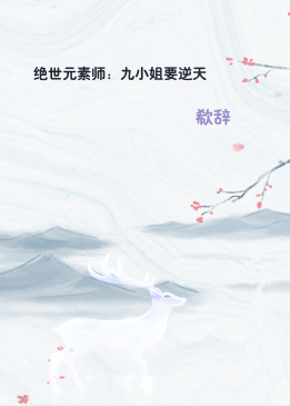 绝世元素师：九小姐要逆天