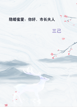 隐婚蜜爱：你好，市长夫人