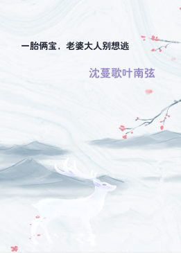 一胎俩宝，老婆大人别想逃