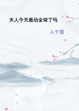 夫人今天轰动全球了吗