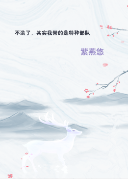 不装了，其实我带的是特种部队