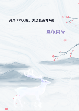 开局SSS天赋，外边最高才A级